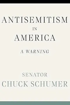 antisemitism in america: a warning by Chuck Schumer
