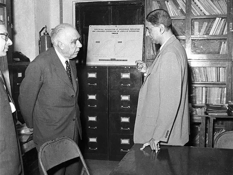 niels bohr and mahalanobis in conversation